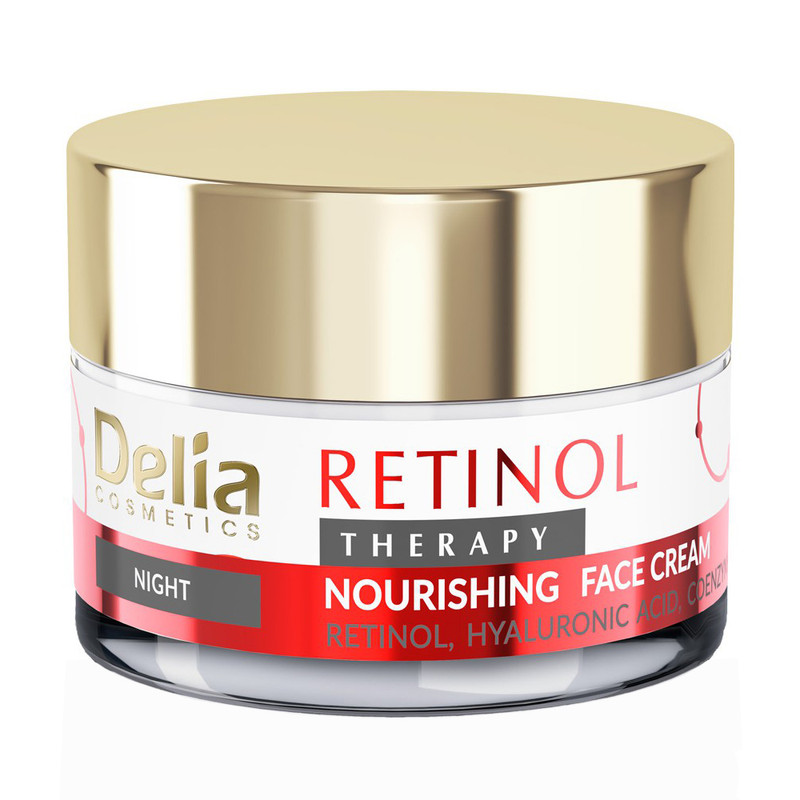 کرم سفت‌کننده و لیفتینگ دلیا مدل RETINOL مناسب انواع پوست حجم 50 میلی لیتر