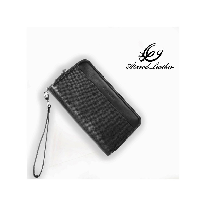 کیف دستی مردانه چرم عطارد مدل چرم طبیعی کد K41
