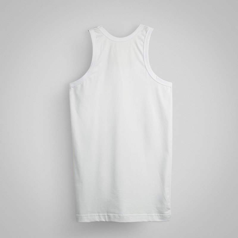 زیرپوش رکابی یقه گرد مردانه جناب مدل Tank Top-B بسته 3 عددی
