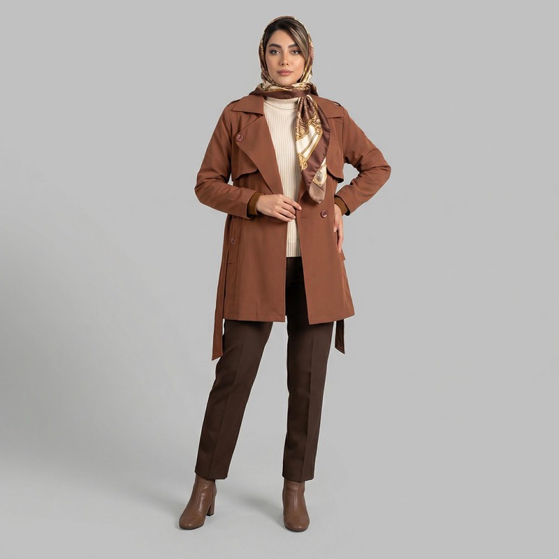 بارانی زنانه السانا مدل دیارا کد 2379