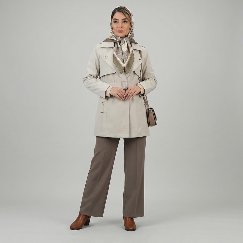 بارانی زنانه السانا مدل دیارا کد 2379