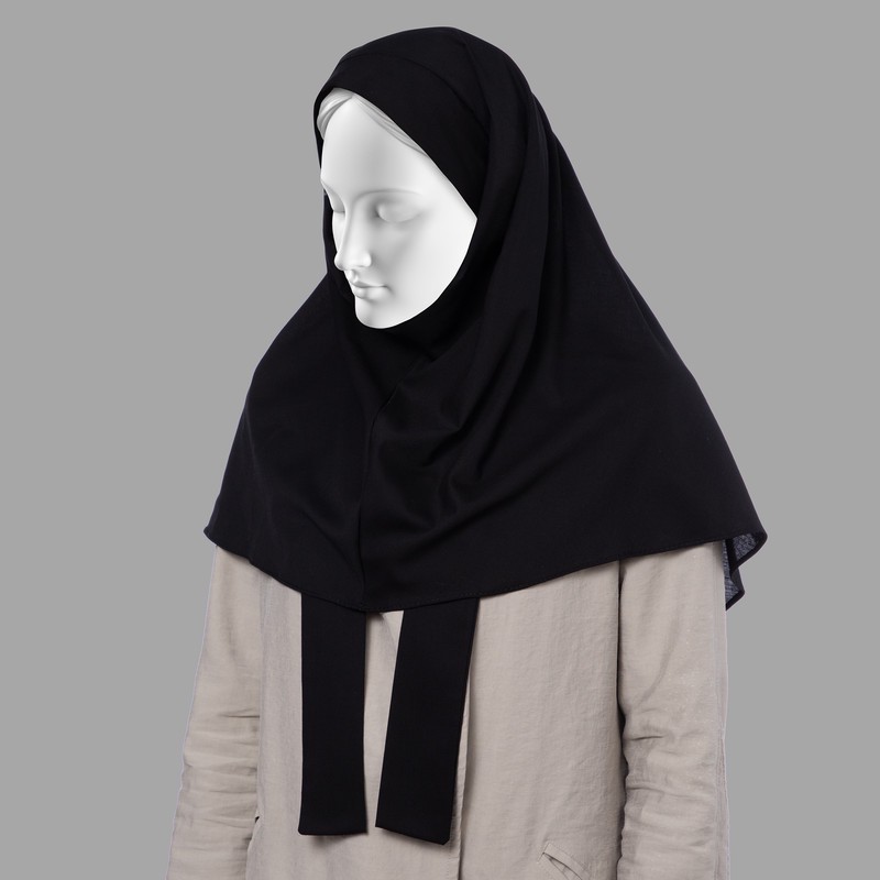 مقنعه مدل بروجرد طرح کراواتی کد 90
