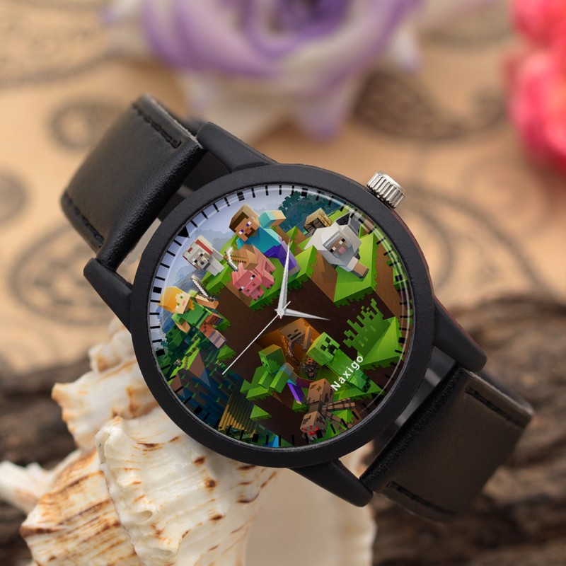 ساعت مچی عقربه ای ناکسیگو مدل ماینکرافت کد LF6777