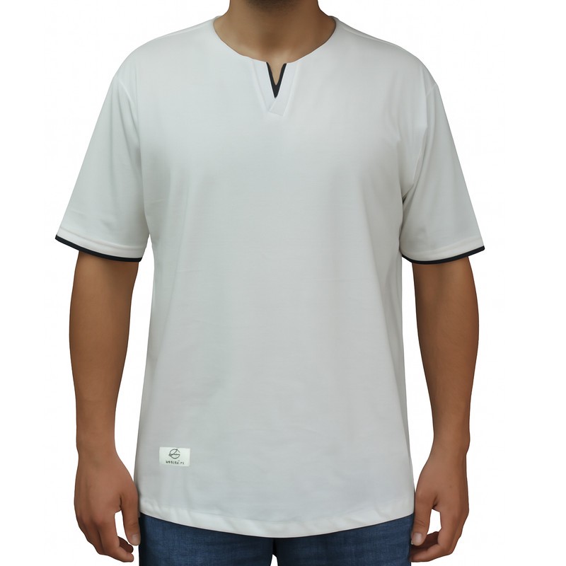 تیشرت آستین کوتاه مردانه مدل نخ پنبه کد A1091-LB