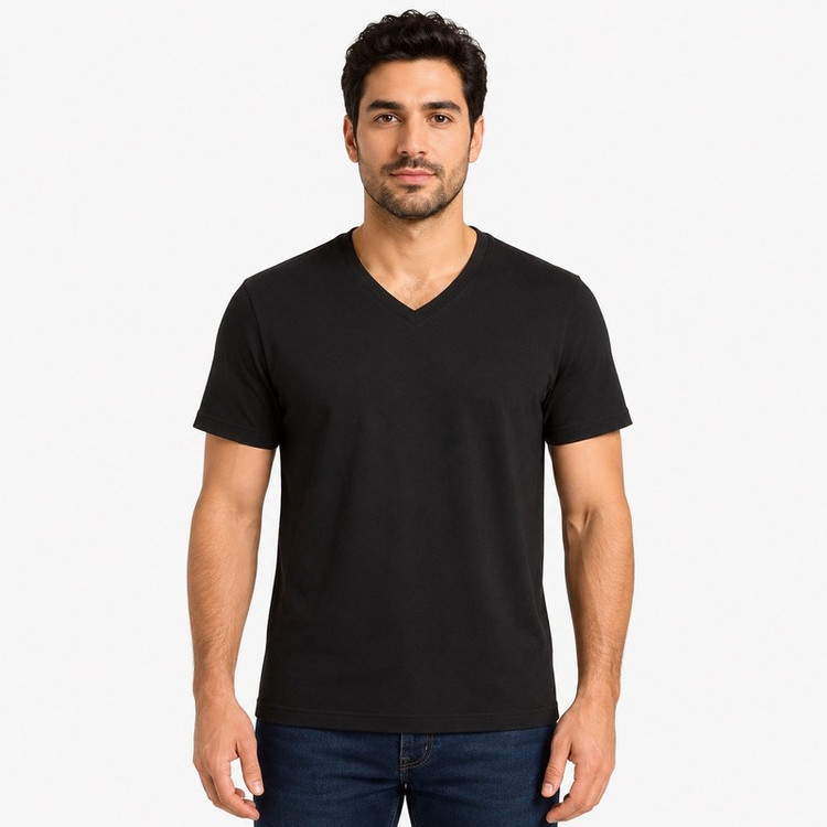 تی شرت بیسیک رگیولار فیت مردانه هومنیتی مدل ANDERS