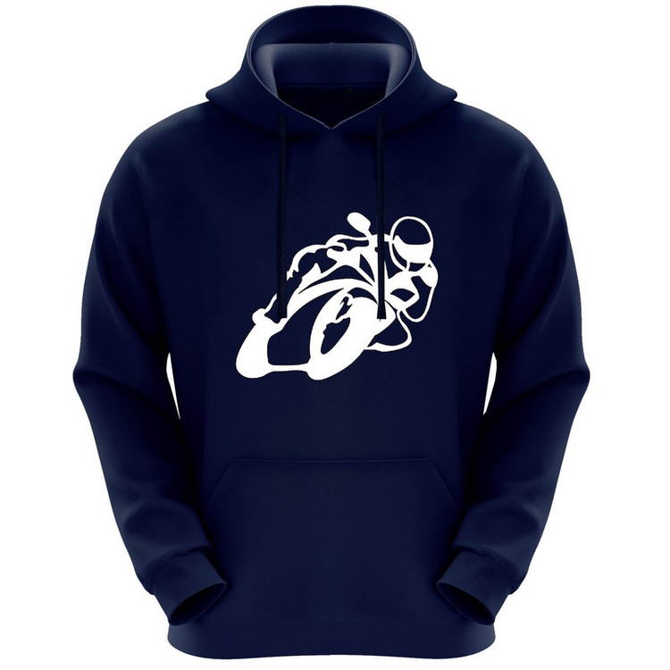 هودی مردانه طرح موتور سوار کد F305