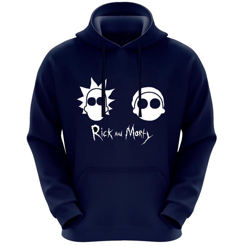هودی مردانه طرح rick and morty کد F343