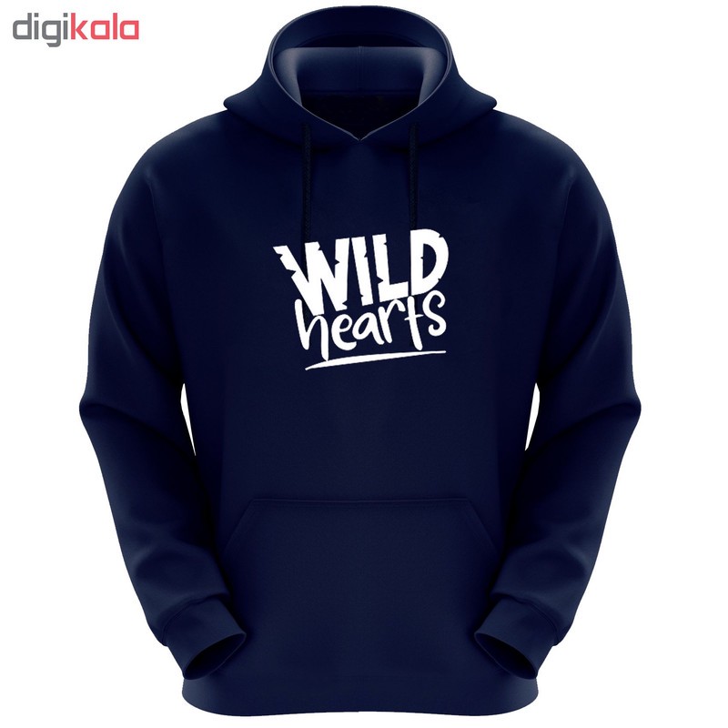 هودی مردانه طرح WILD کدK244
