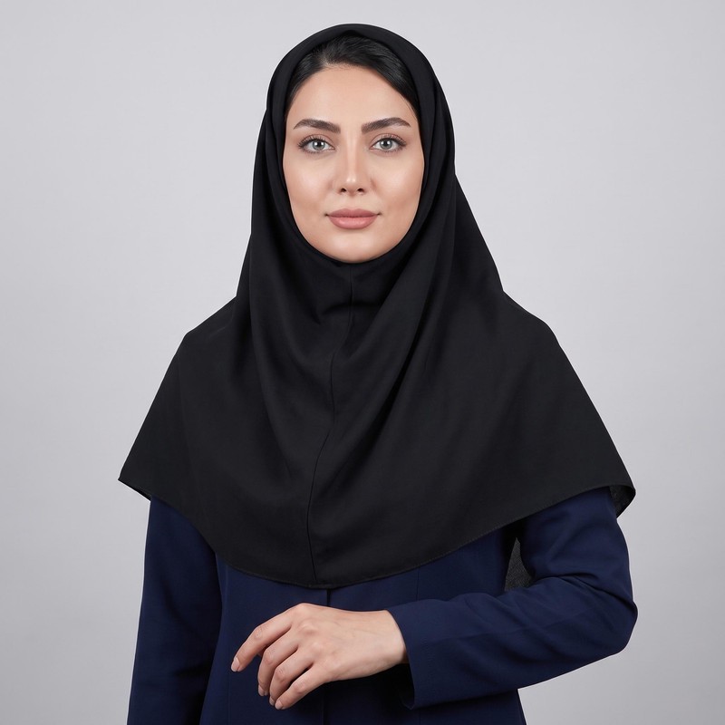مقنعه نگین مدل B-95