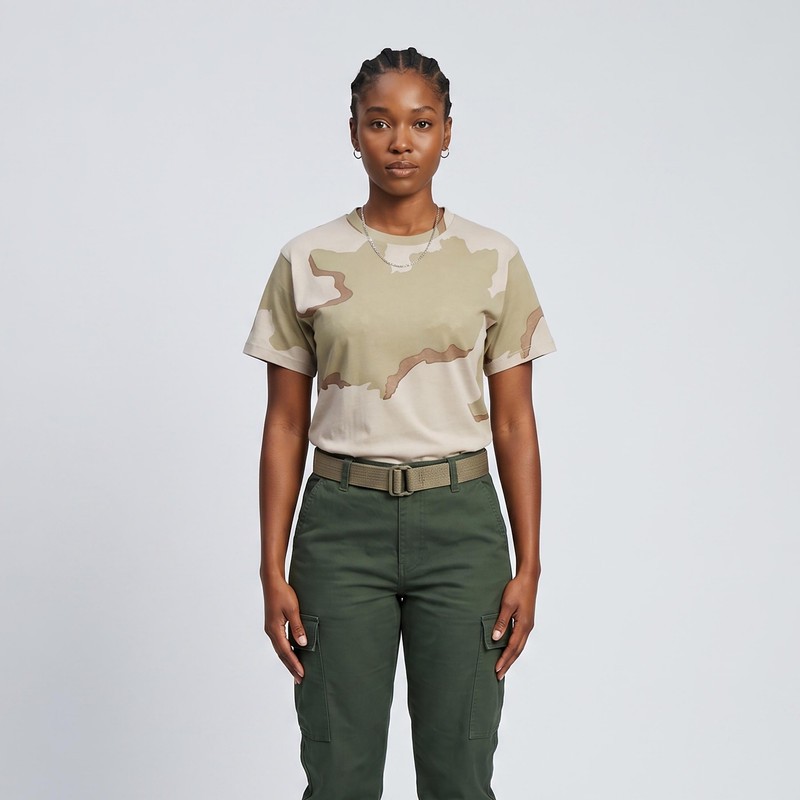 تی شرت آستین کوتاه زنانه کد 022
