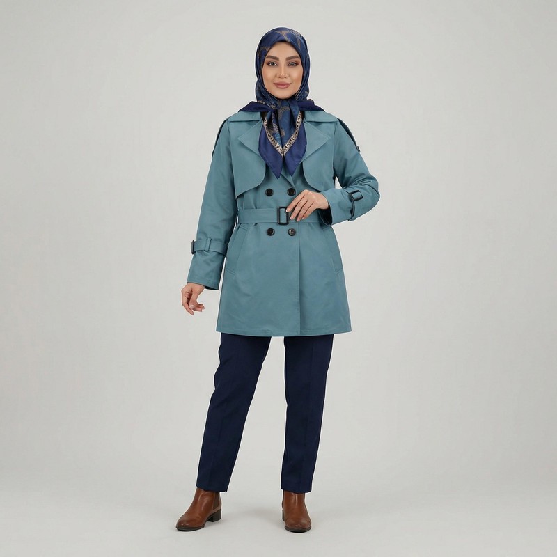 بارانی زنانه السانا مدل نیکدل کد 2303