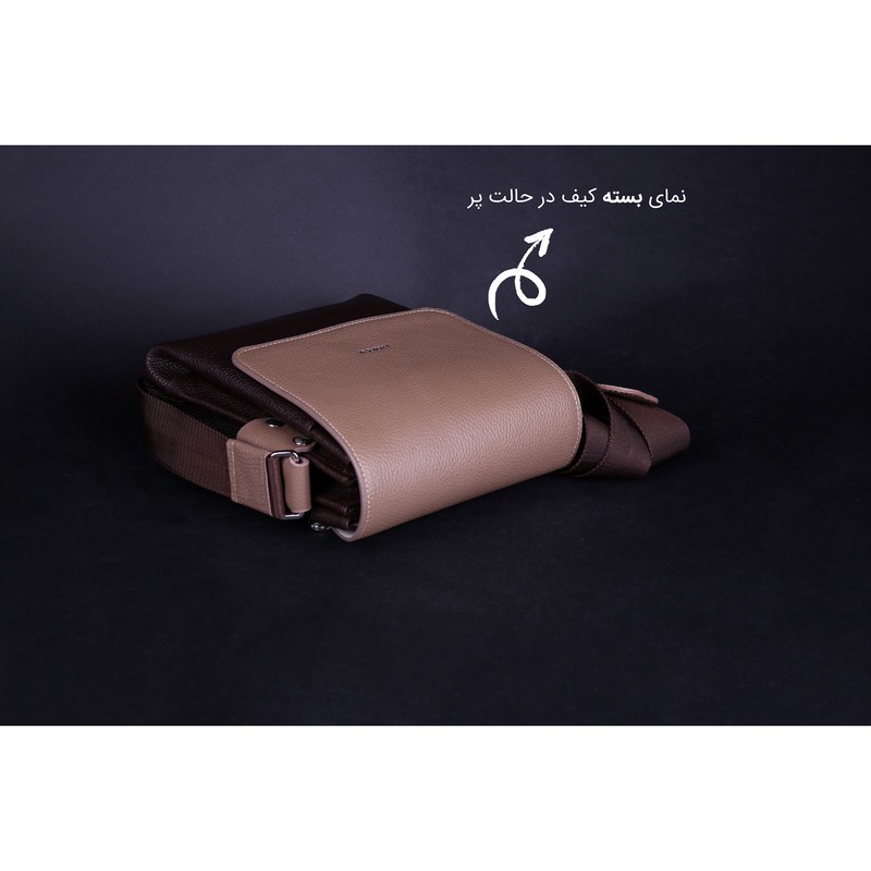 کیف رودوشی چرم جانتا مدل D012