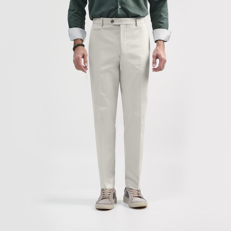 شلوار آزاد مردانه کروم مدل کتان کد 2522704