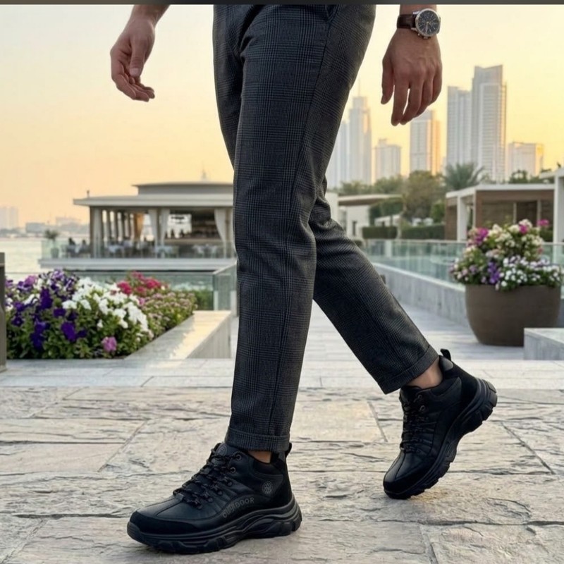 کفش ورزشی مردانه ساقدار مدل 9090