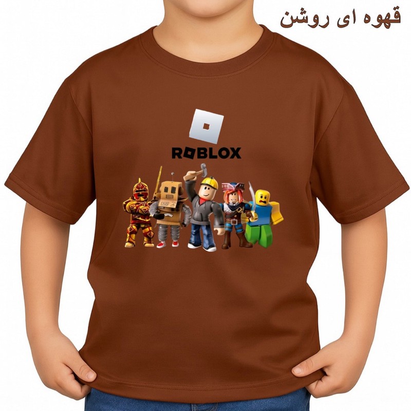 تیشرت آستین کوتاه بچگانه مدل روبلاکس کد p1