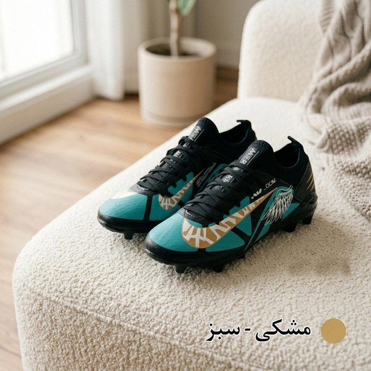 کفش فوتبال پسرانه مدل استوک بلند SeG1020