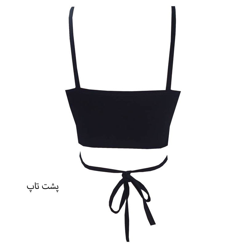 کراپتاپ زنانه مدل پشت گره ای