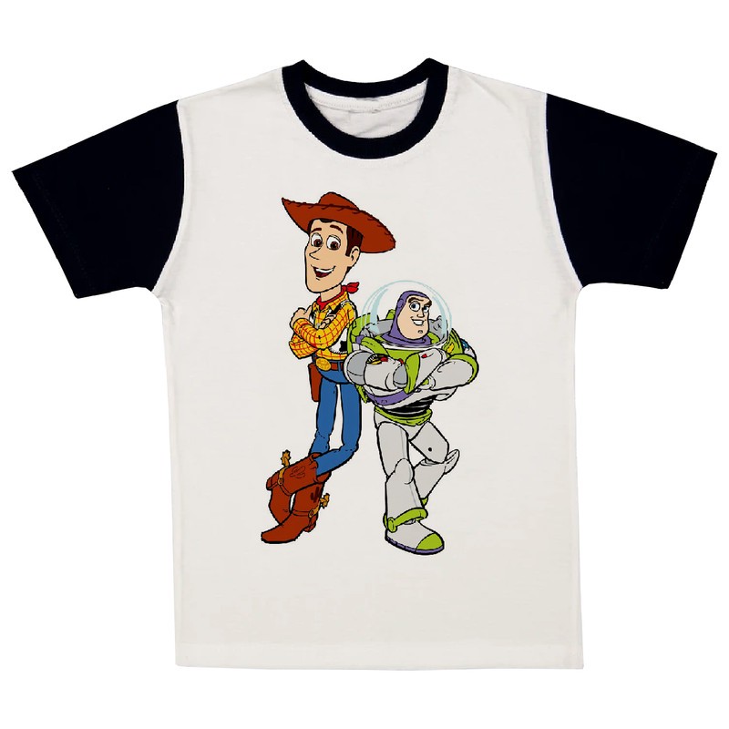 تی شرت آستین کوتاه پسرانه مدل اسباب بازی ها A46