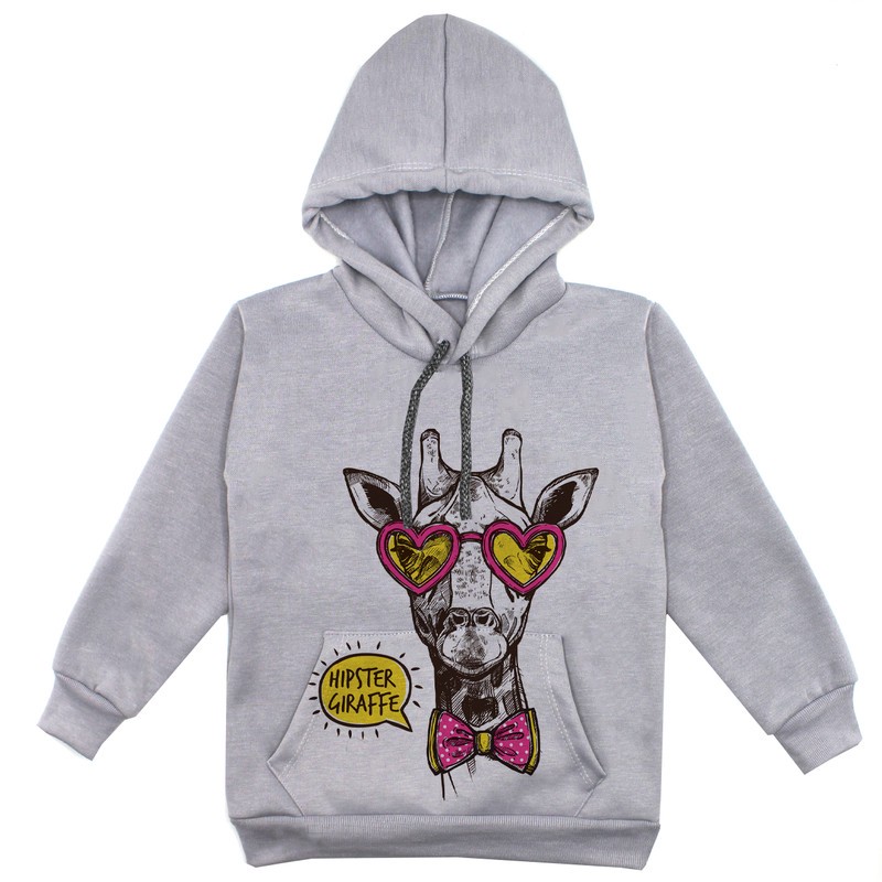 هودی دخترانه مدل زرافه F32
