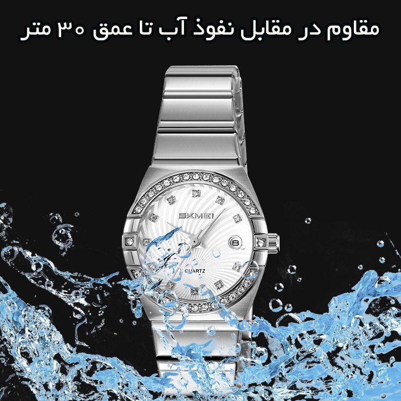 ساعت مچی عقربهای کوارتز زنانه اسکمی مدل 2342 SI