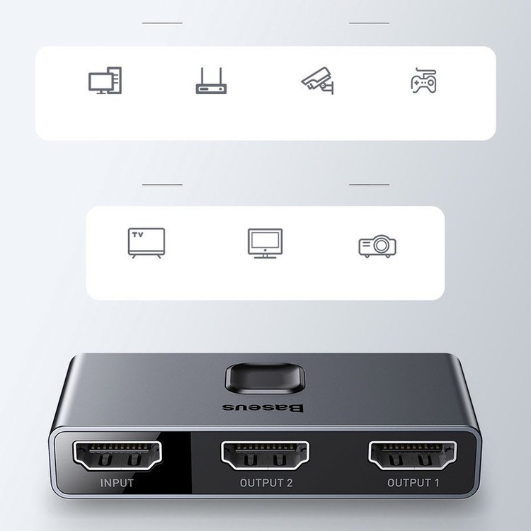 اسپلیتر HDMI باسئوس مدل HDSPHUB-01