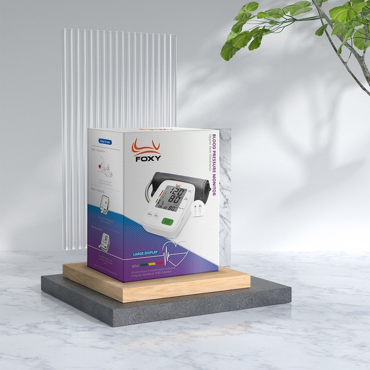 فشارسنج بازویی دیجیتال فوکسی مدل ECCO با حافظه بالای 99 رکورد، قابلیت اندازهگیری فشار خون و ضربان قلب، تشخیص آریتمی، ...