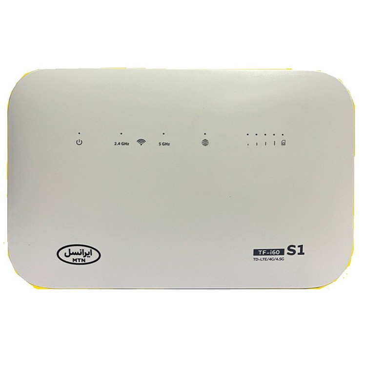 مودم TD-LTE ایرانسل مدل رومیزی TF-i60 S1 به همراه سیم کارت و 1000 گیگ اینترنت 6 ماهه
