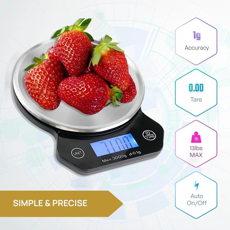 ترازوی آشپزخانه مدل NS_K38 5Kg-0.1G
