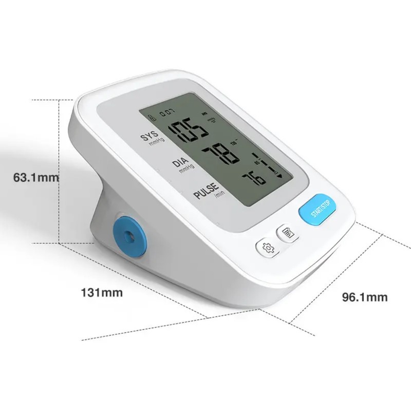 فشارسنج بازویی دیجیتال یونکر مدل YK-BPA1 با حافظه دو کاربره، تشخیص آریتمی، نمایش میانگین نتایج، قابلیت سخنگویی فارسی،...
