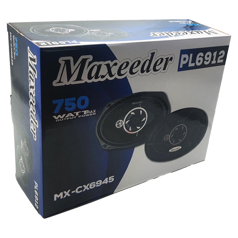 اسپیکر پشت خودرو مکسیدر مدل PL-6912 سایز 96 اینچ بسته دو عددی