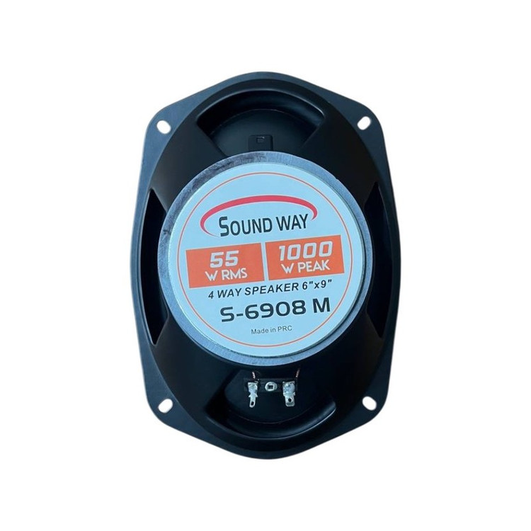 بلندگو پشت خودرو ساند وی مدل S-6908 M سایز 96 اینچ بسته 2 عددی