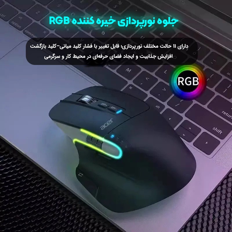 ماوس بی سیم ایسر مدل OMR225