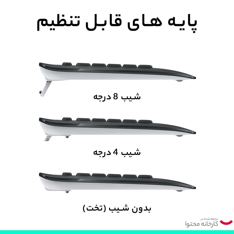 کیبورد و ماوس بیسیم لاجیتک مدل MK540