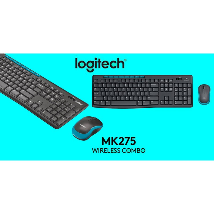 کیبورد و ماوس بی سیم لاجیتک مدل MK275