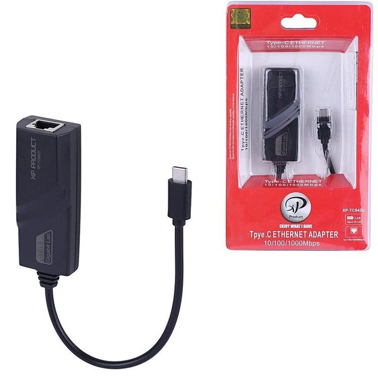 کابل تبدیل USB-C به Ethernet ایکس پی-پروداکت مدل TC842U