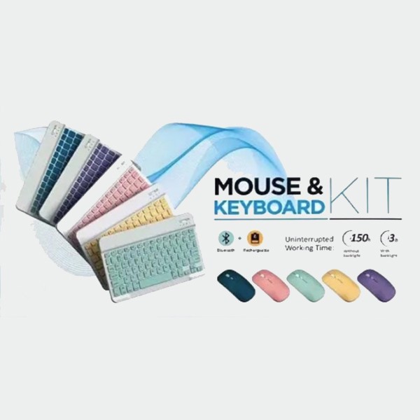کیبورد و ماوس بی سیم مدل KIT