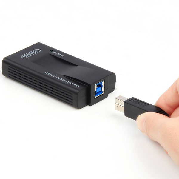 مبدل USB به VGA-DVI یونیتک مدل Y-3801