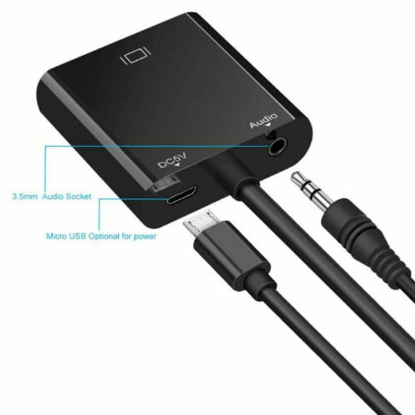 مبدل HDMI به VGA فرانت مدل FN-HVAM