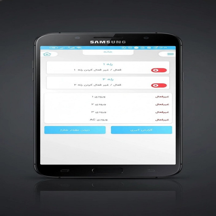مرکز کنترل پیامکی هوشمند مدل Gsm662