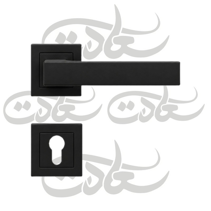 دستگیره درب کد 12 مدل رزت کلیدی استاندارد مجموعه سه عددی