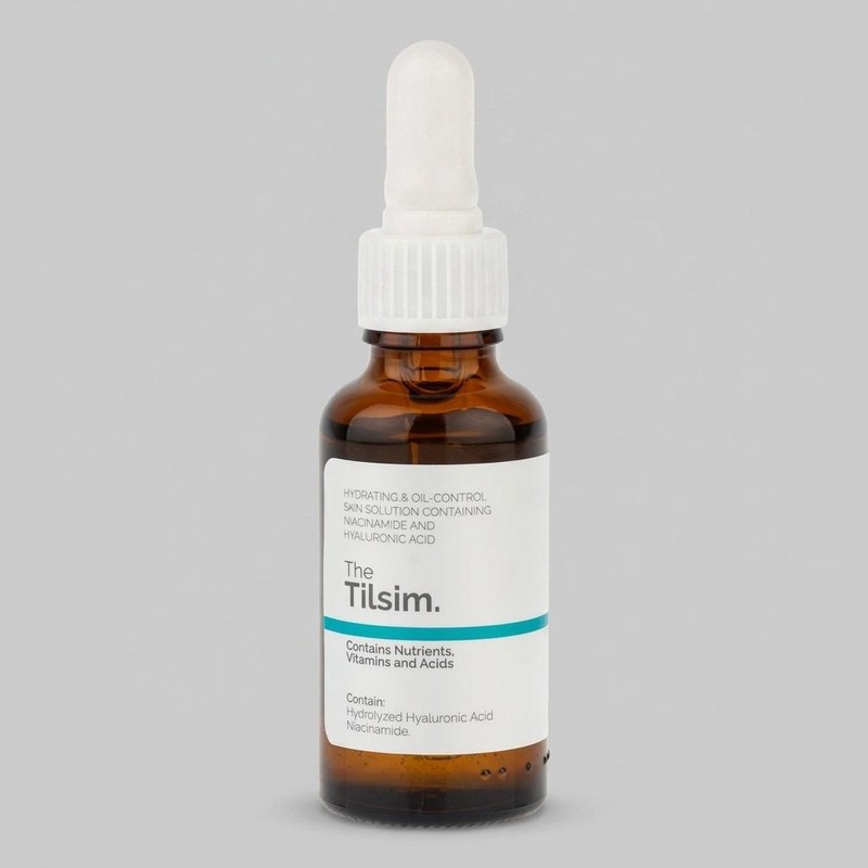 سرم آبرسان پوست تیلسیم مدل Nicotinamide & Hyaluronic Acid مناسب برای پوستهای چرب حجم 30 میلیلیتر