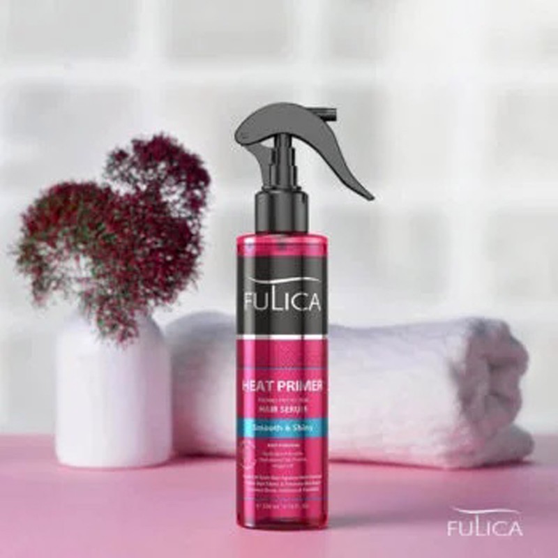 اسپری محافظ حرارتی مو فولیکا مدل Heat Primer حجم 200 میلی لیتر