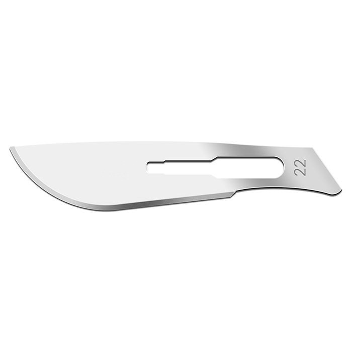 تیغ استریل موریس شماره 22 بسته 100 عددی