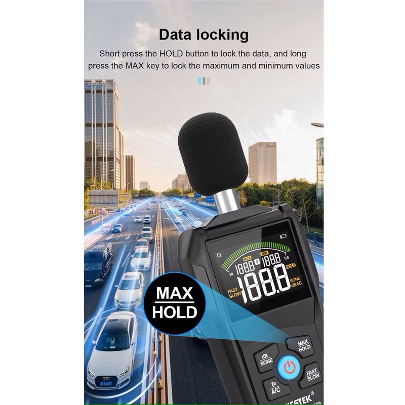 صوت سنج دیجیتال مستک مدل SL720B