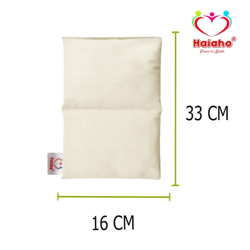 کیسه تسکین درد هیاهو مدل آروماتراپی اسانس گل محمدی کد Wheat-33x16