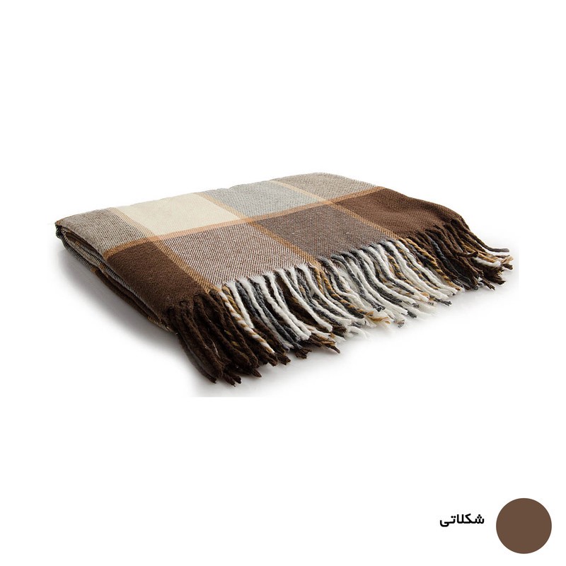 پتو مسافرتی 1 نفره سیمین پتو مدل هلیا سایز 220x150x0.2 سانتیمتر