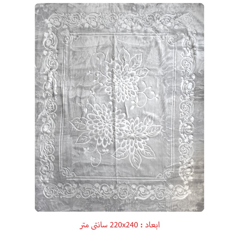 پتو گلبافت مدل 350/93 سایز 220x240 سانتی متر