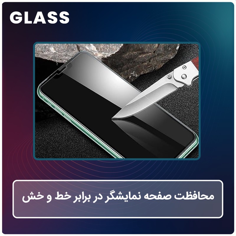 محافظ صفحه نمایش مات آنتی بلو گلس مدل Resistant مناسب برای گوشی موبایل اچ ام دی Pulse Plus
