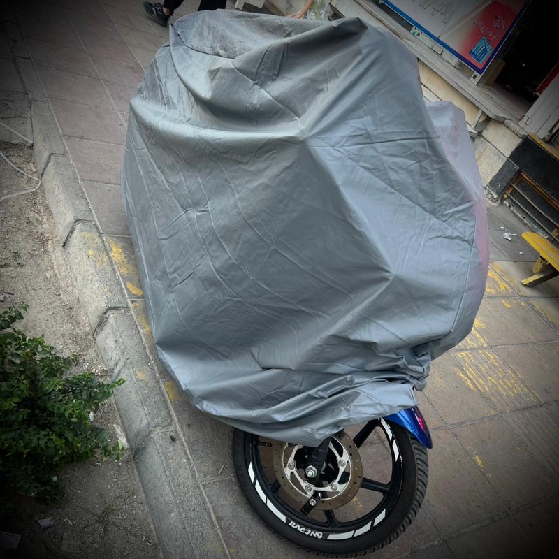 چادر موتور سیکلت ساکا مدل ضدآب مناسب برای QJ Motor 250 SRK