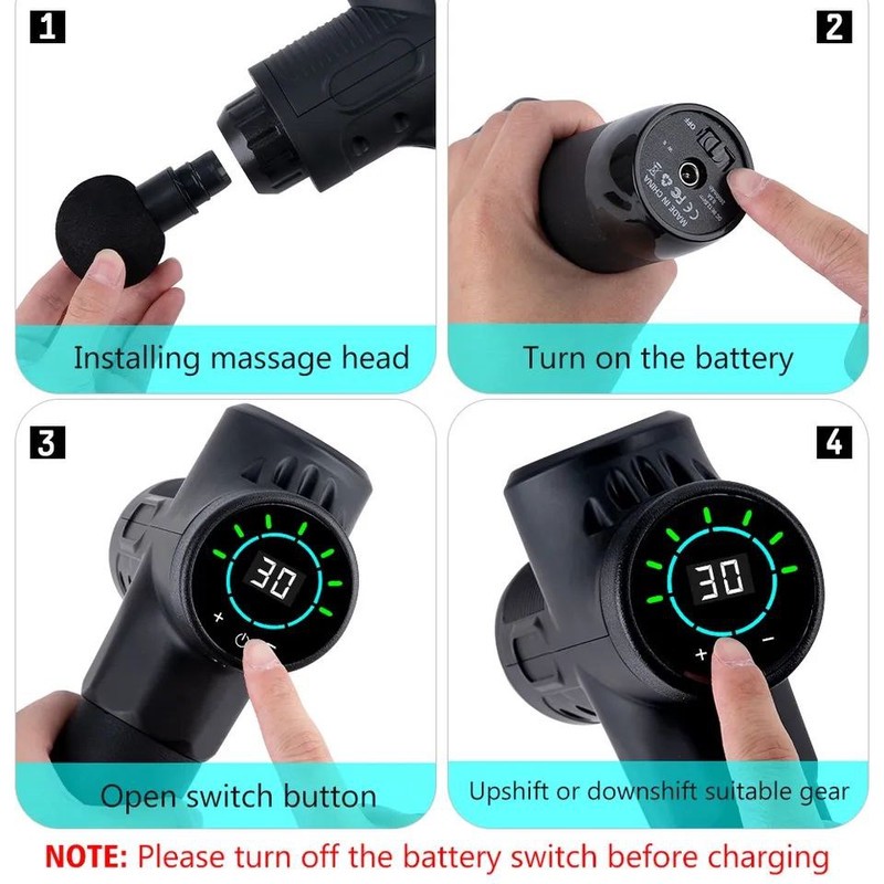 ماساژور برقی مدل تفنگی